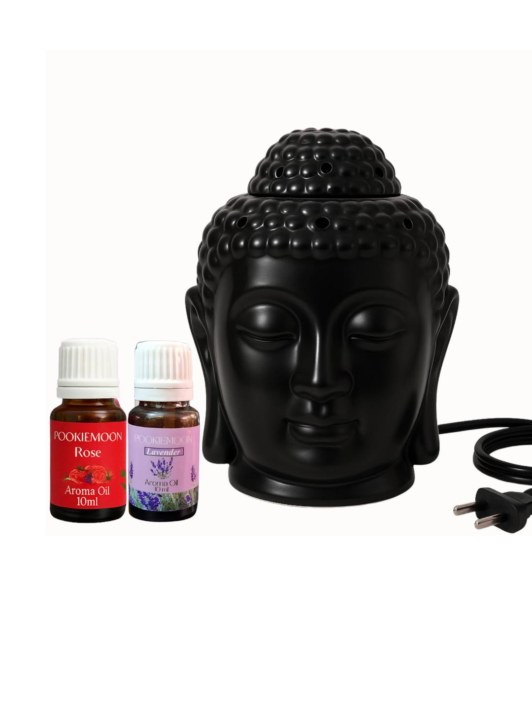 Pookiemoon Buddha Diffuser with Lavender and Rose Oils 10ml Each