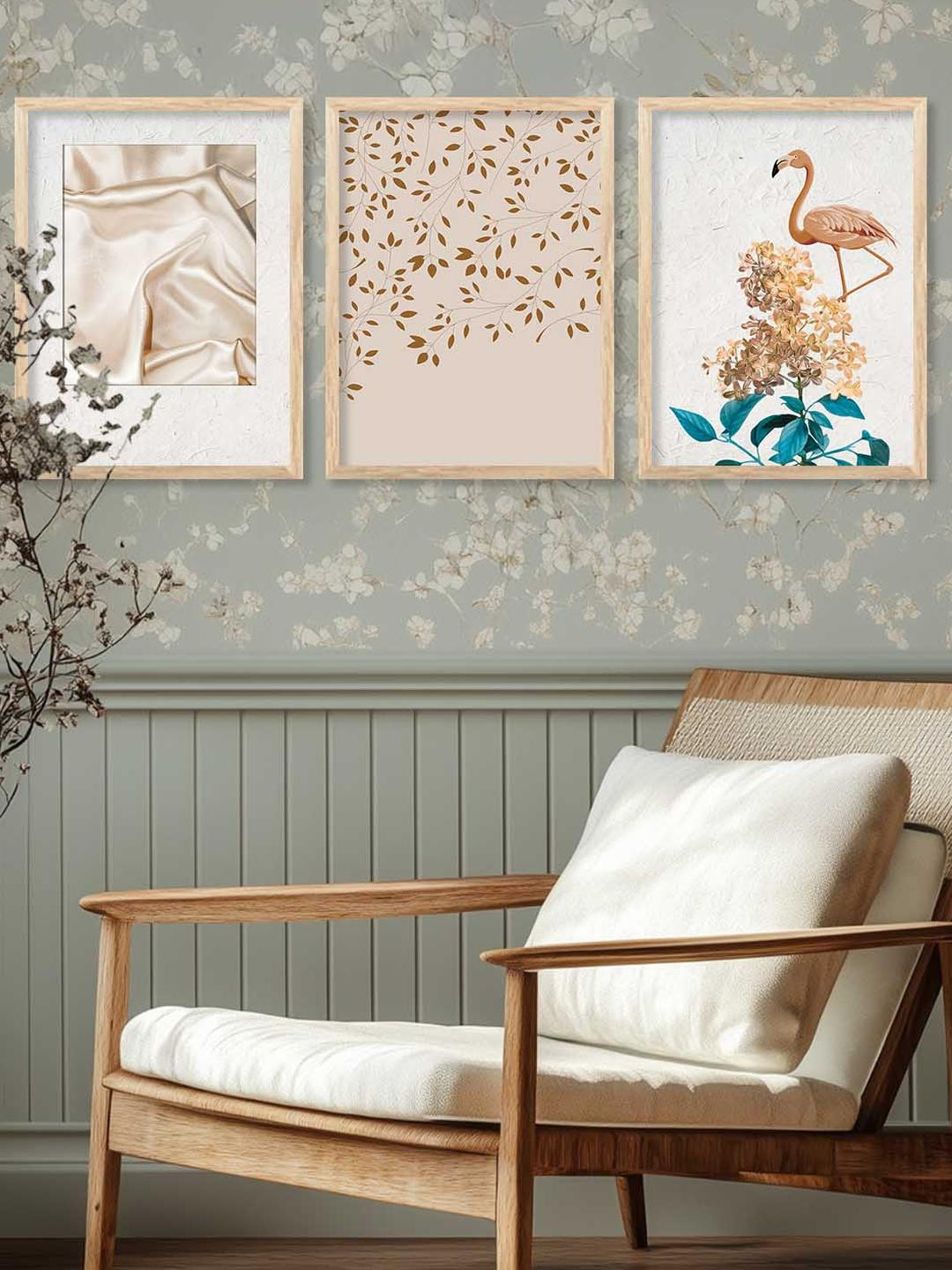 WALLLANE 3 Piece Wall Paintings