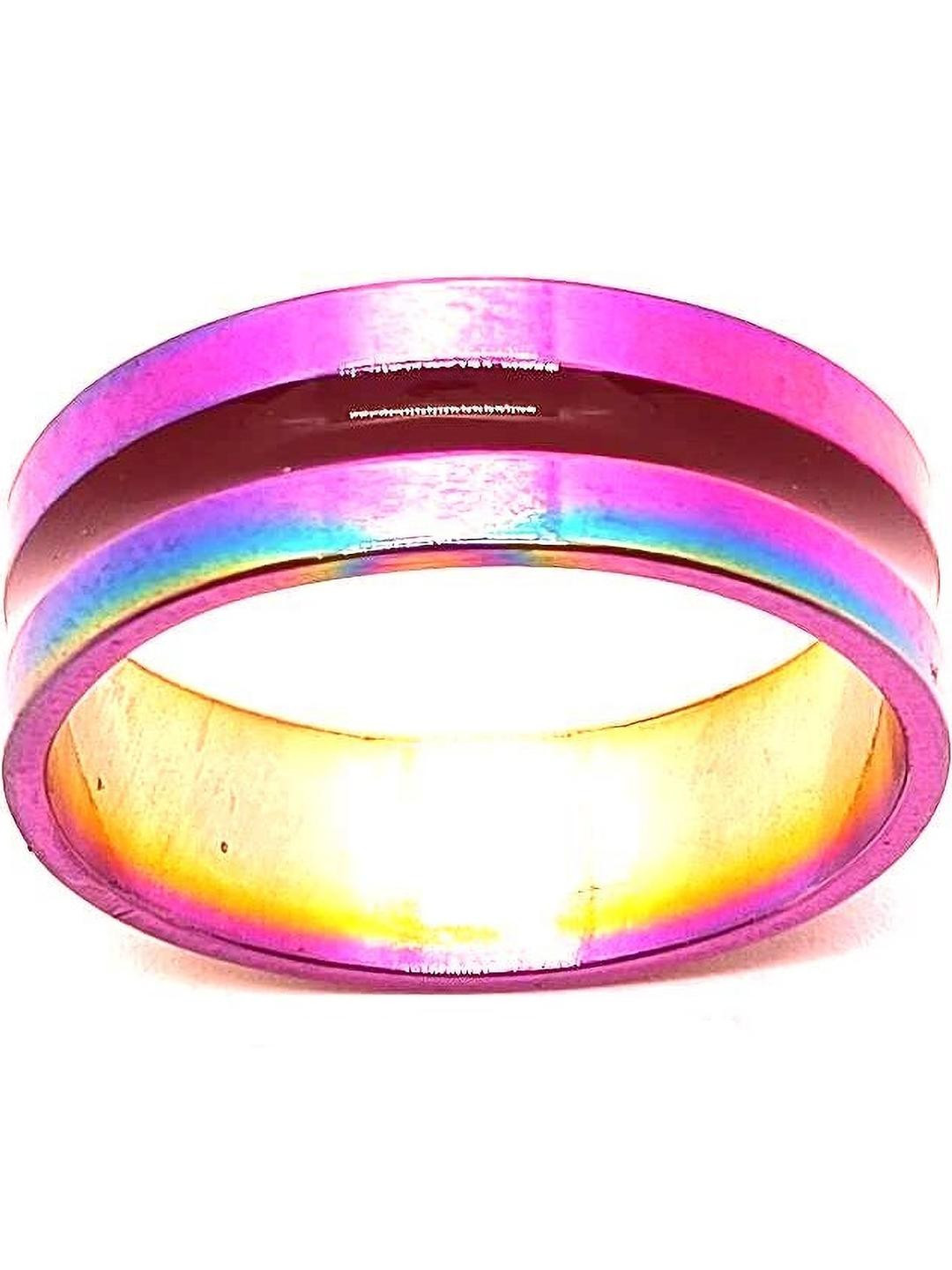 Dynamic Retail Global Unisex Purple Ring