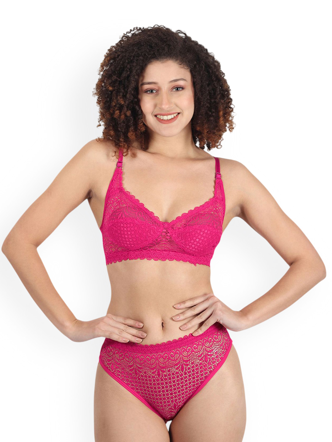 Samvar Self-Designed Non-Padded Lingerie Set B-Rain-Set_P