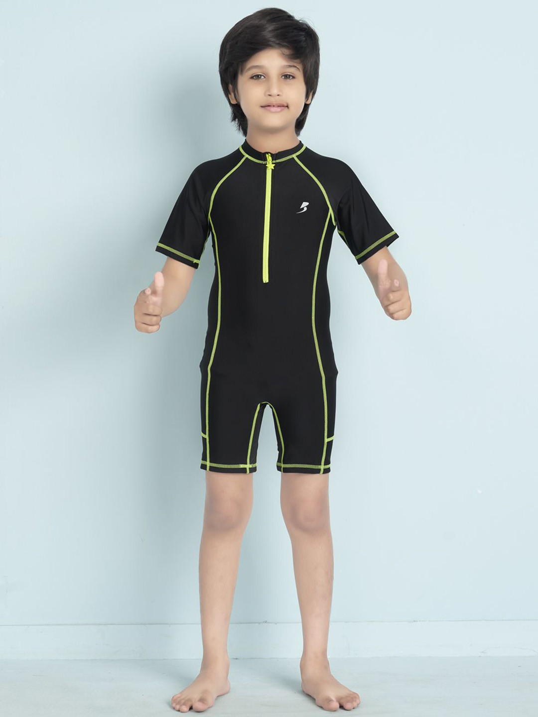 BAESD Boys Round Neck Legsuit