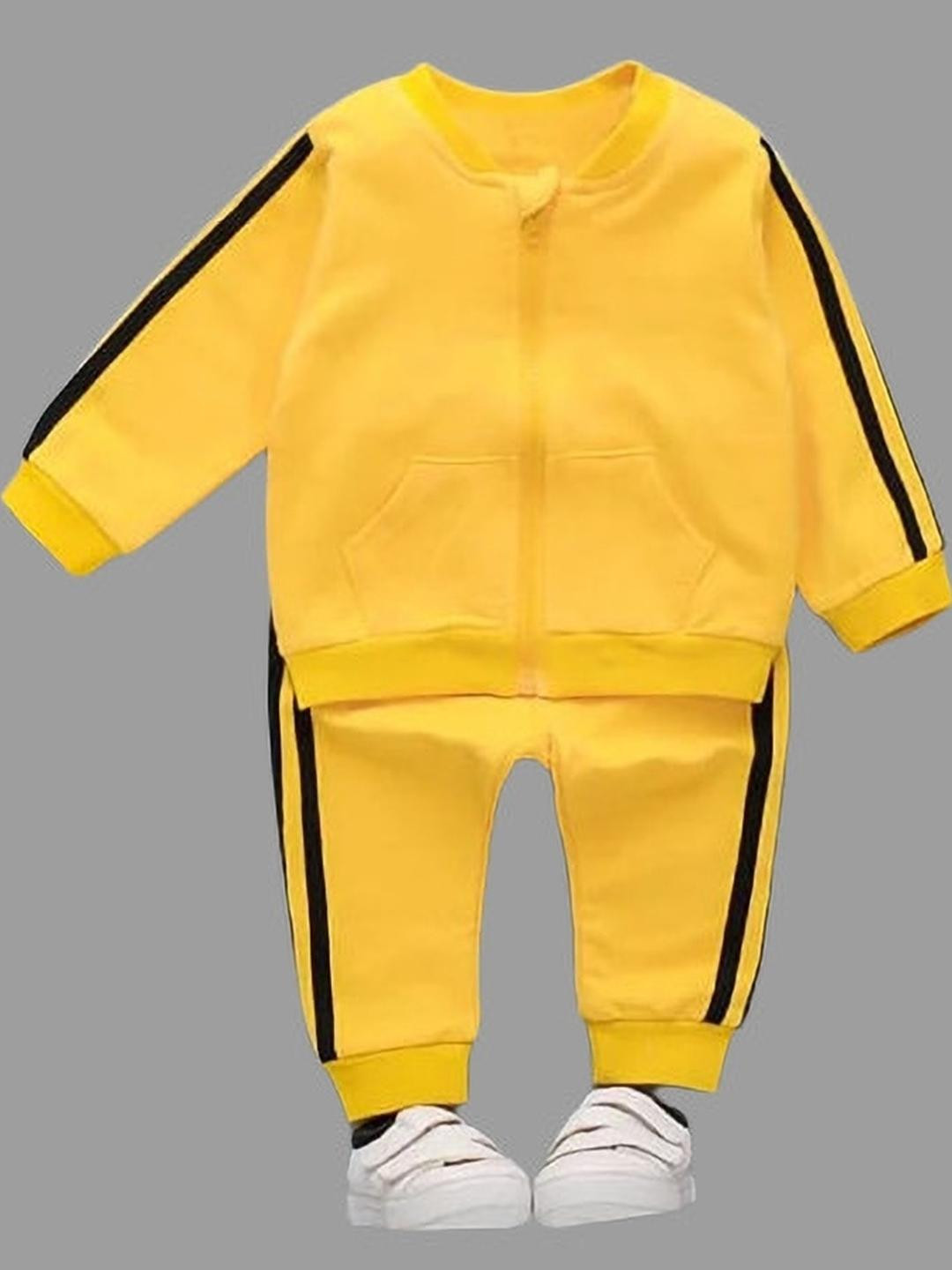 Dhairya Traders Unisex Yellow Clothing Set