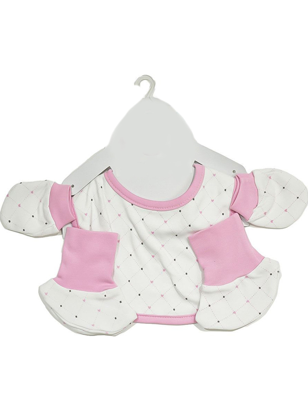 LUV-DUB Kids Pack of 3 Infants Pure Cotton Bib With Mittens & Booties