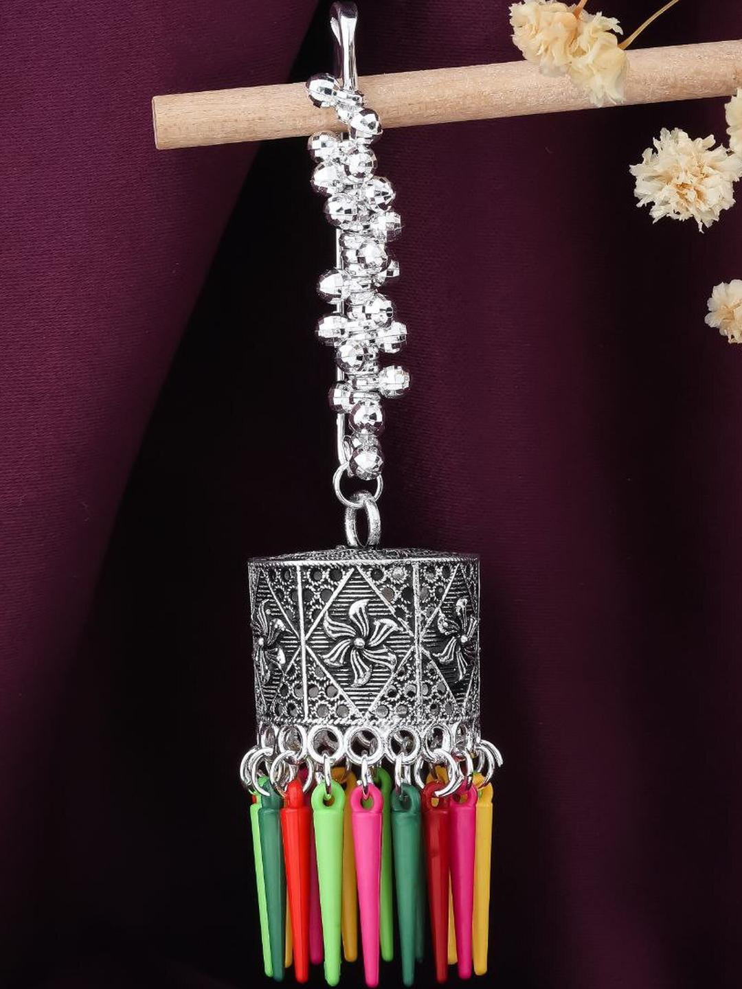 niva fashion Silver-Toned Alloy Brooch