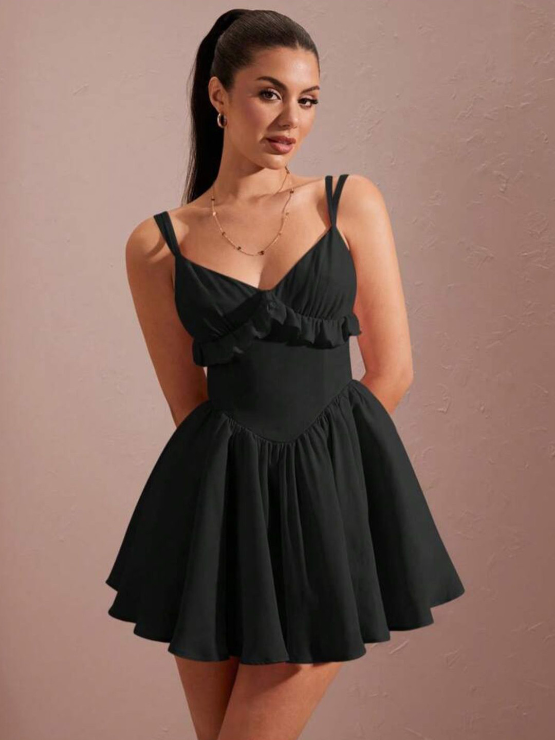 Fragancia Women Fit & Flare  Dress