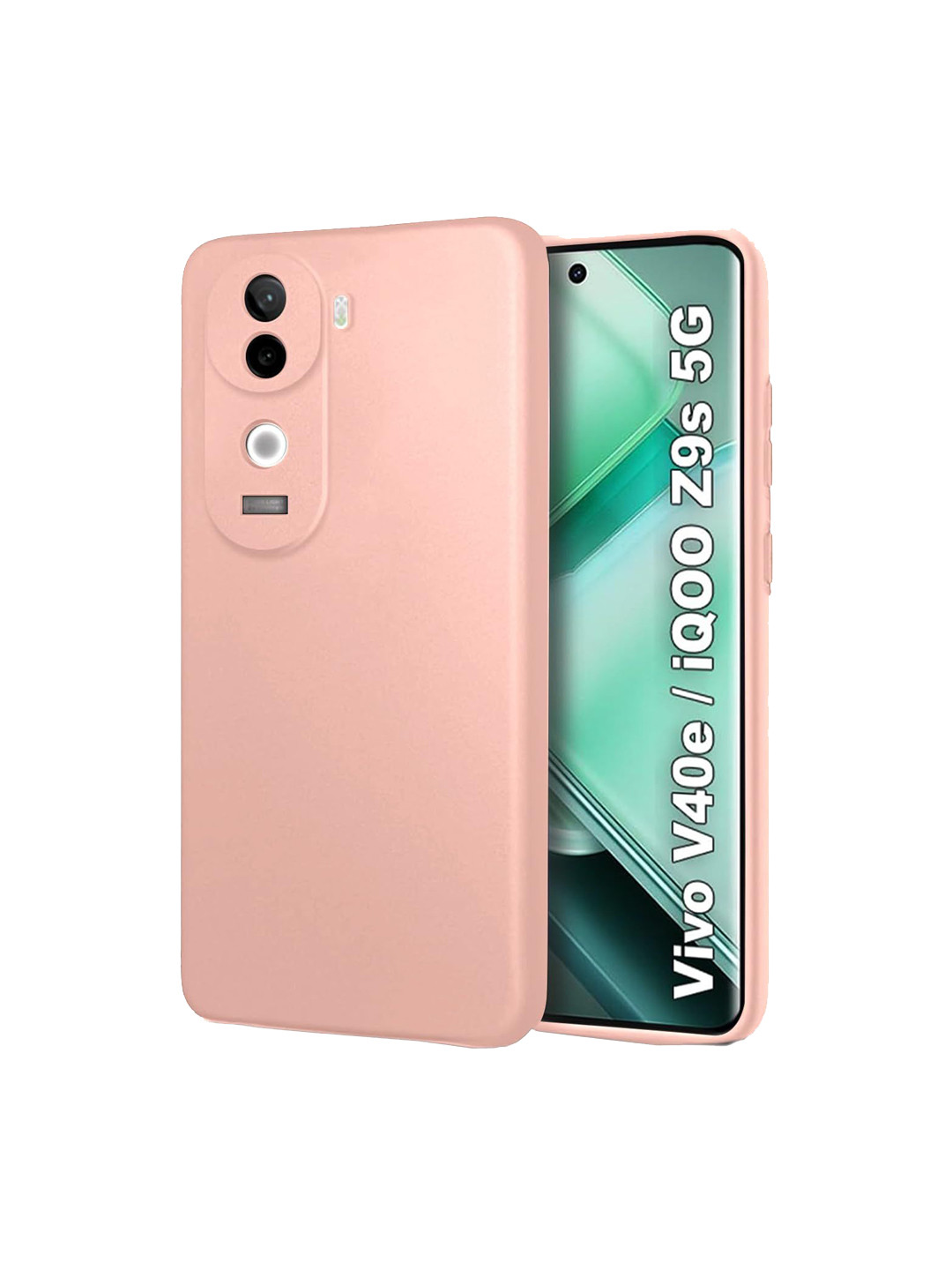 LIRAMARK Vivo V40e iQOO Z9s 5G Silicone Back Case Mobile Accessories