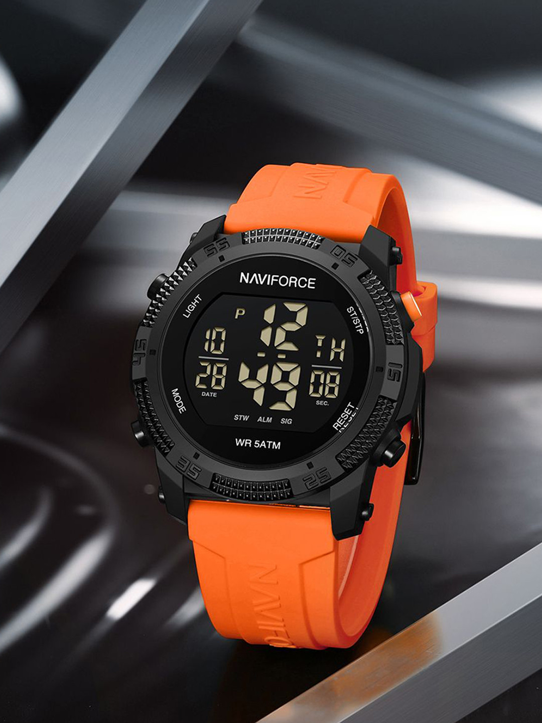 Naviforce Men Multi Function Digital Watch NF7104_B O