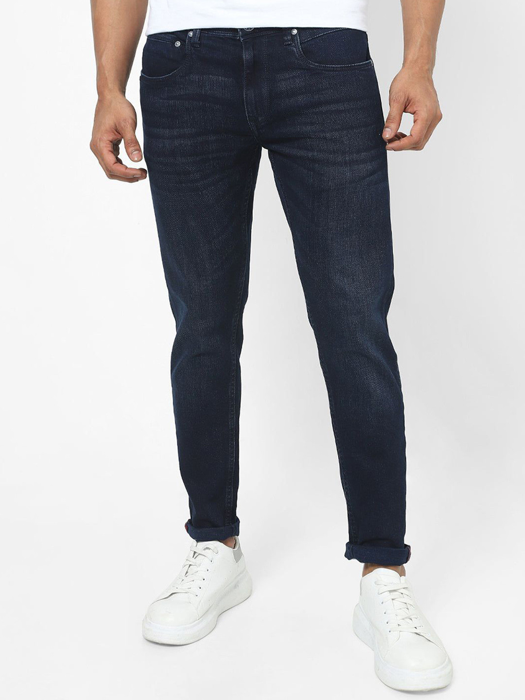 The Collection Men Slim Fit Mid-Rise Jeans