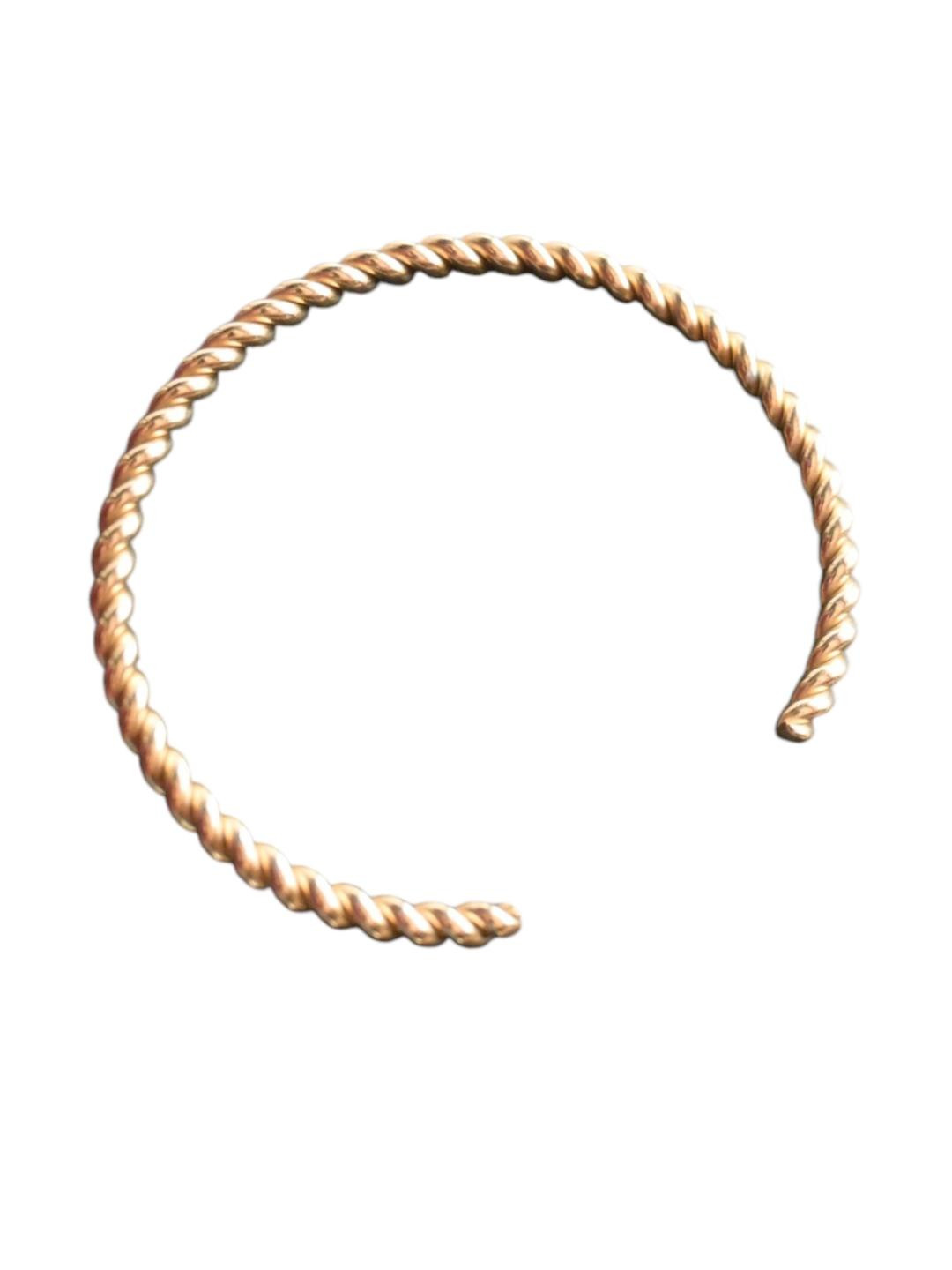 Stylish Golden Kada Bracelet for Men & Women