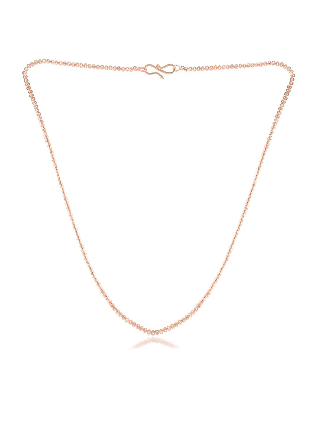 Missmister Men Brass Copper-Plated Antique Chain