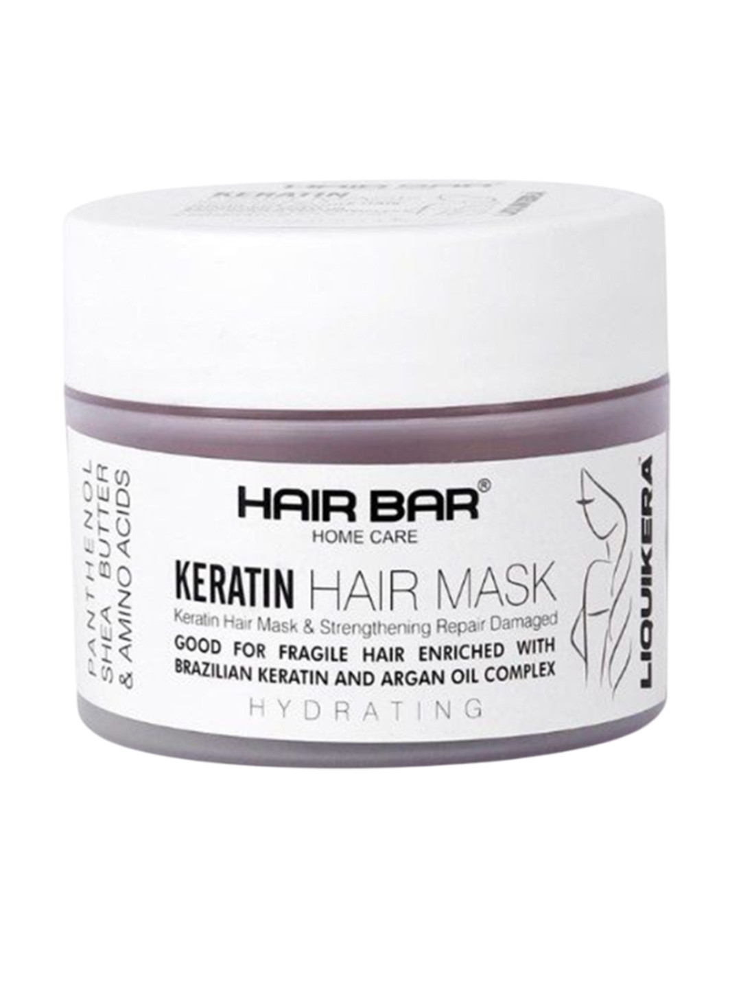 HAIRBAR Keratin Hair Mask With Brazilian Keratin - 200 ml