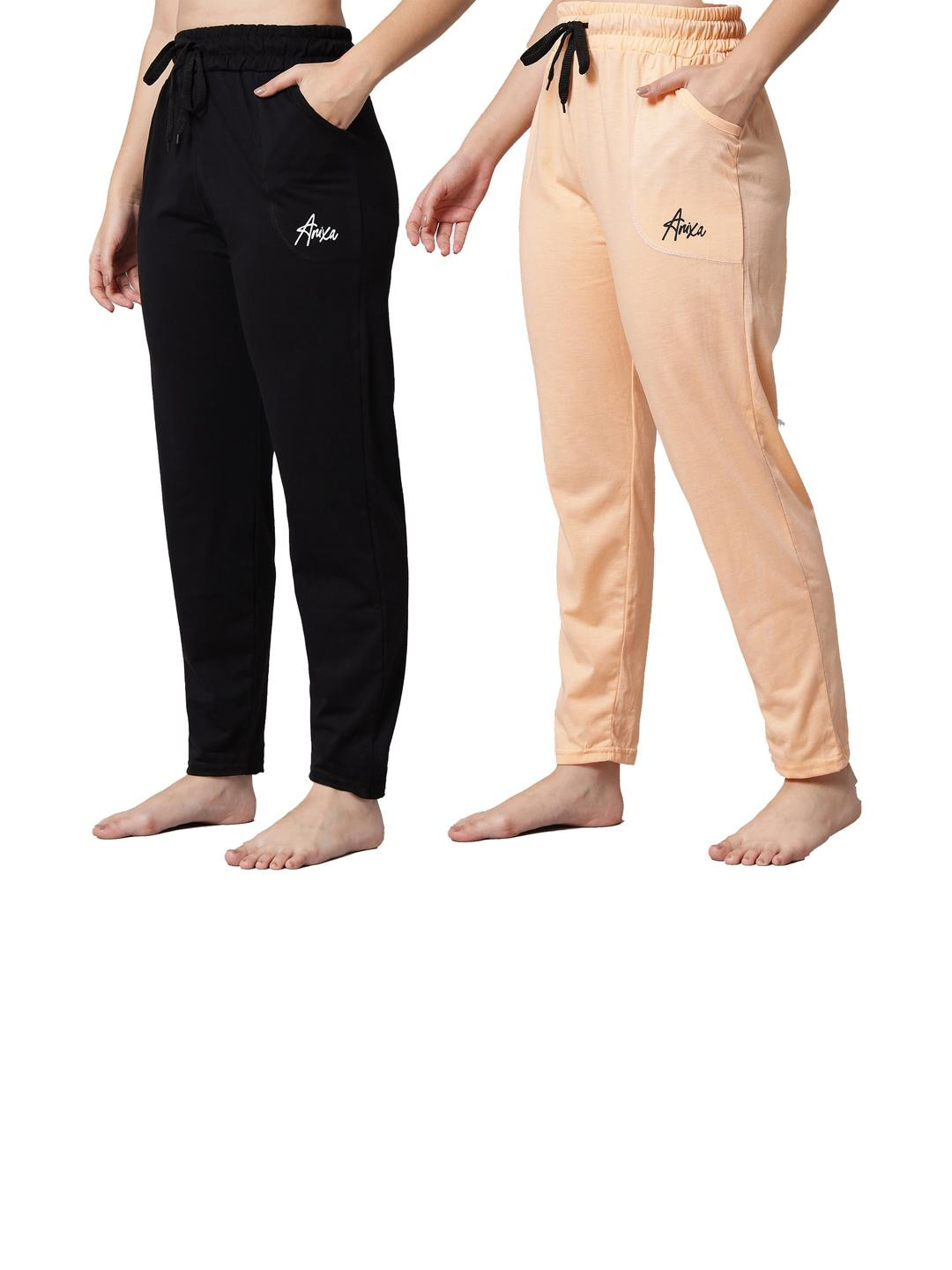 FIT N FAME Pack of 2 Women Cotton Relax Fit Pyjama