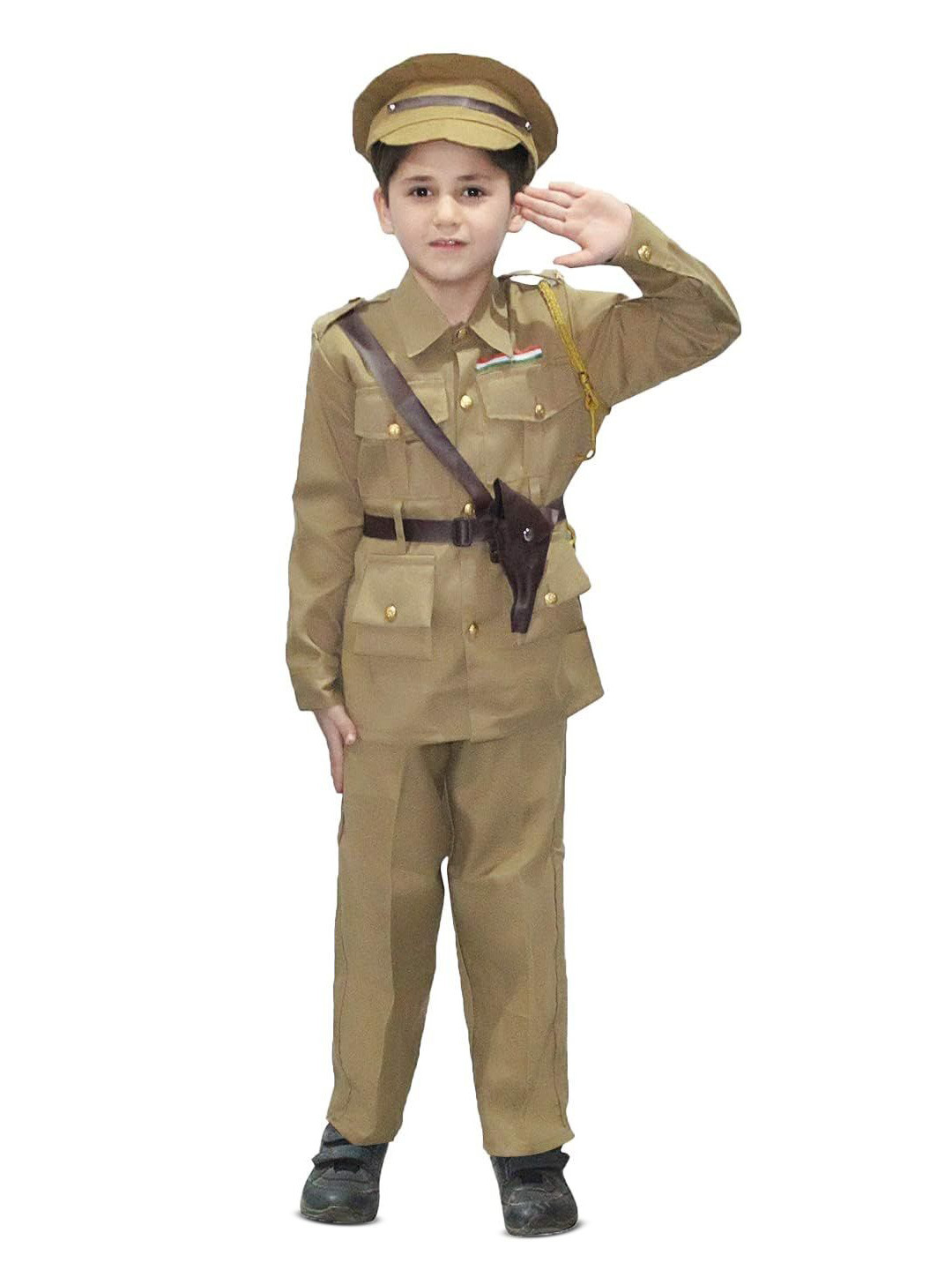 Kaku Fancy dresses Boys Police Costume With Toy Handcuff