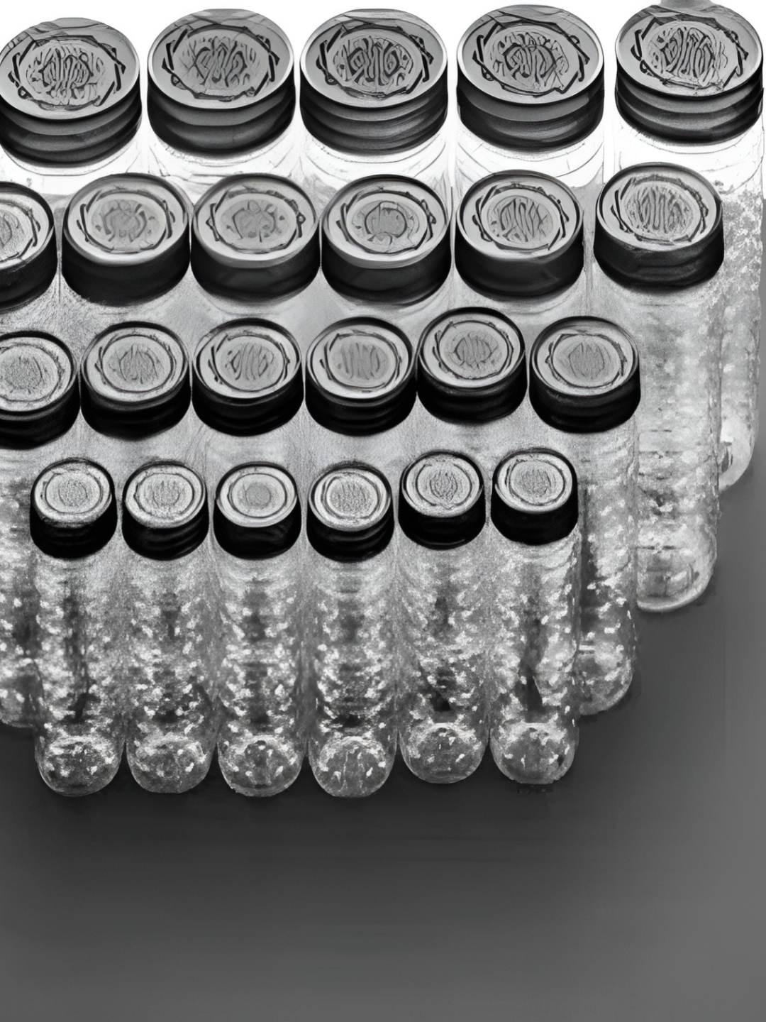 RK EMPIRE Black 24 Pieces Air Tight Jar Containers