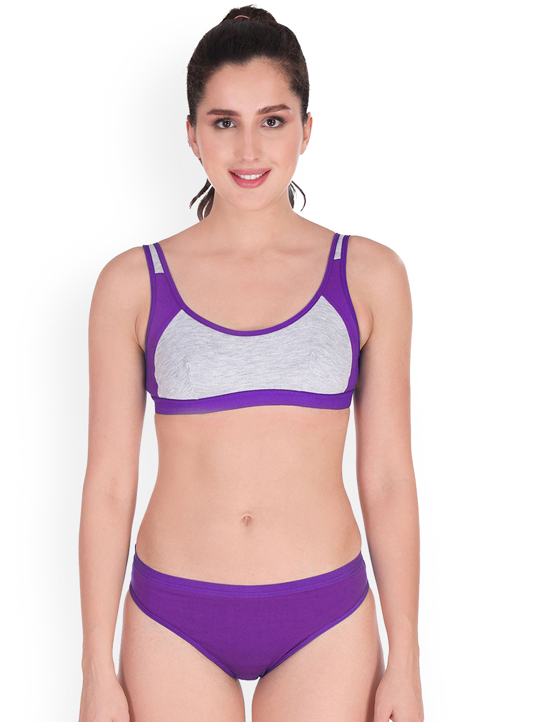 Samvar Non-Padded Lingerie Set SNYC-Set_Pu