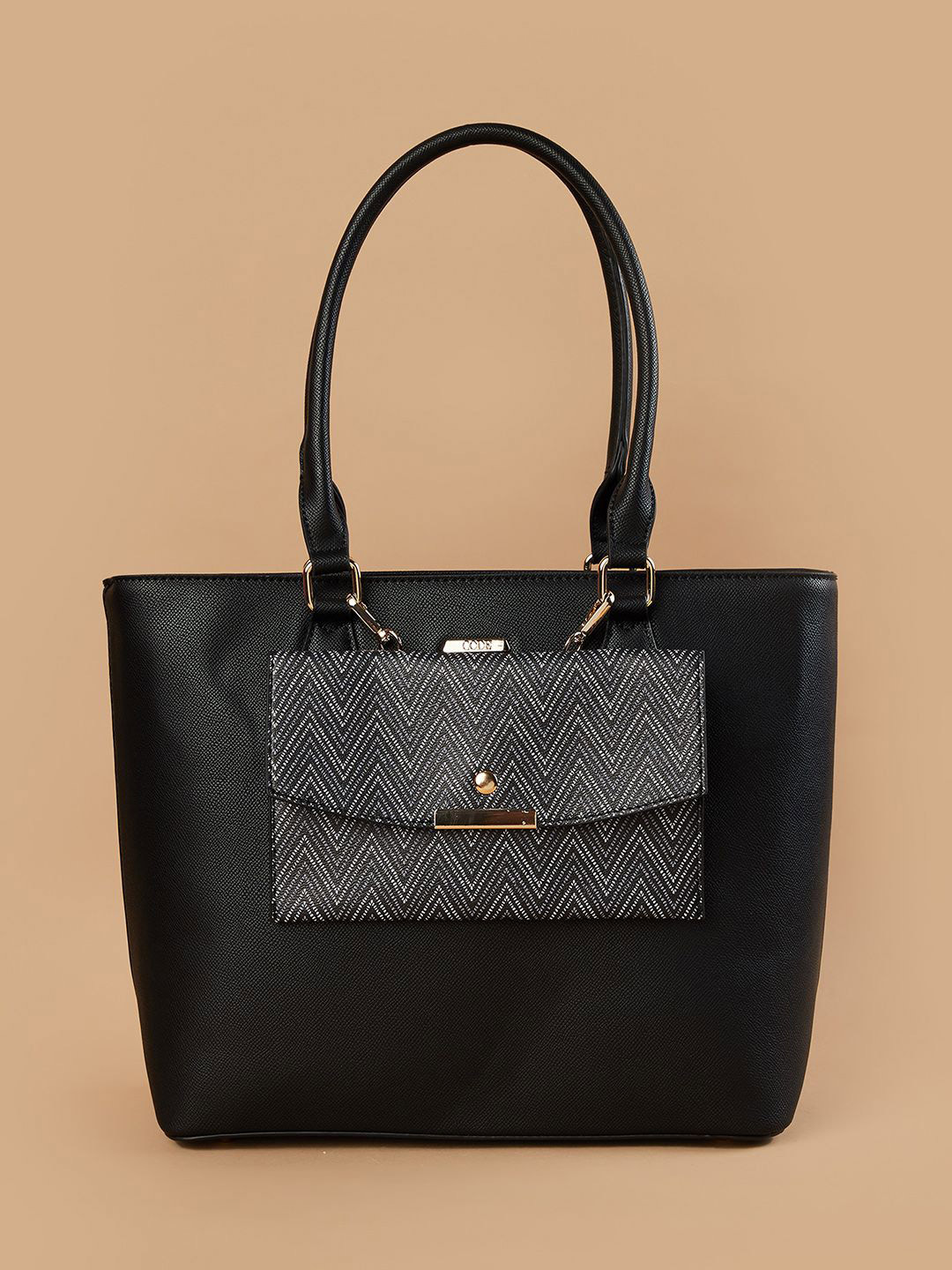 CODE by Lifestyle Structured Shoulder Bag with Quilted