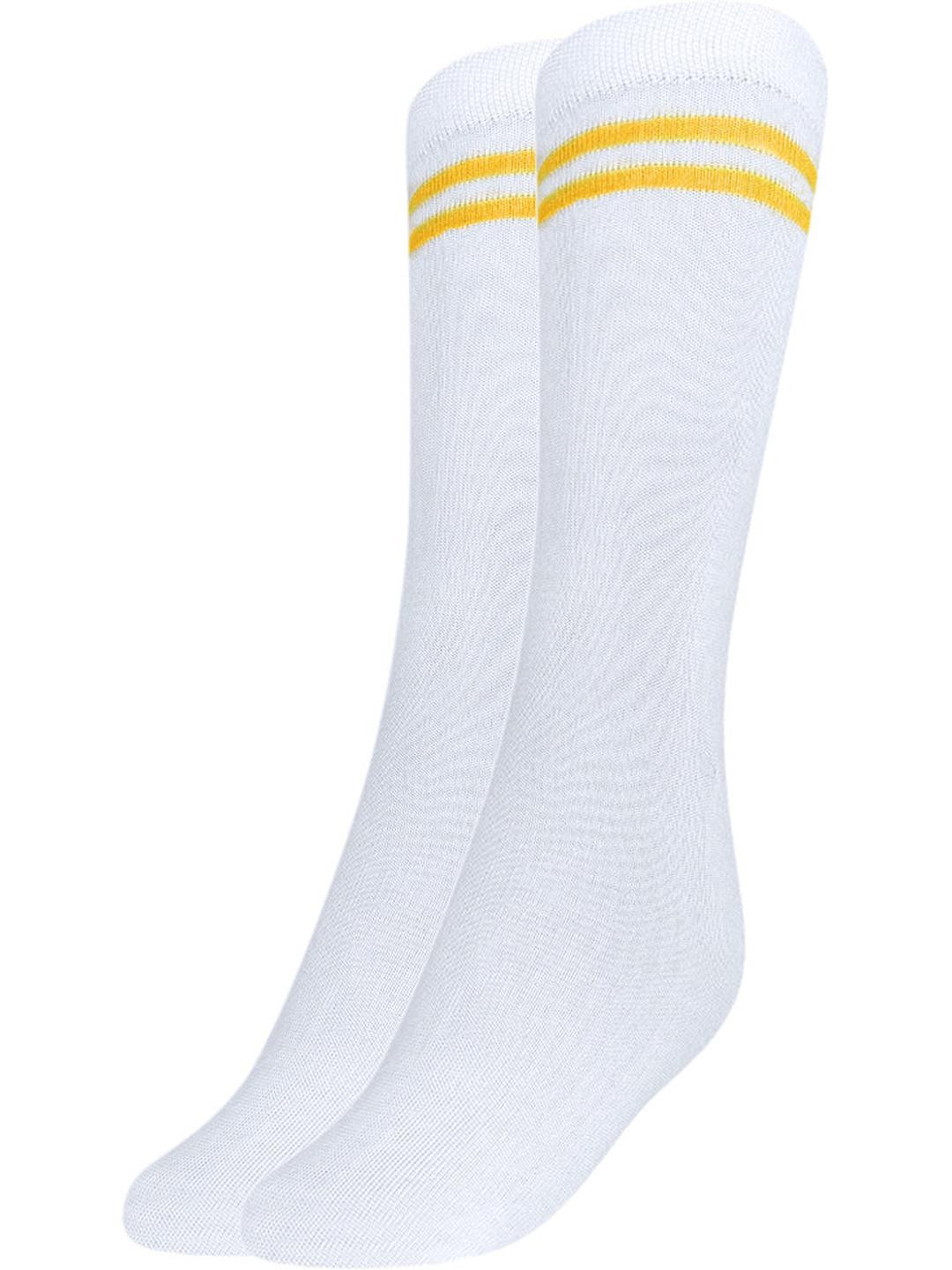 MUKHAKSH Kids White Socks