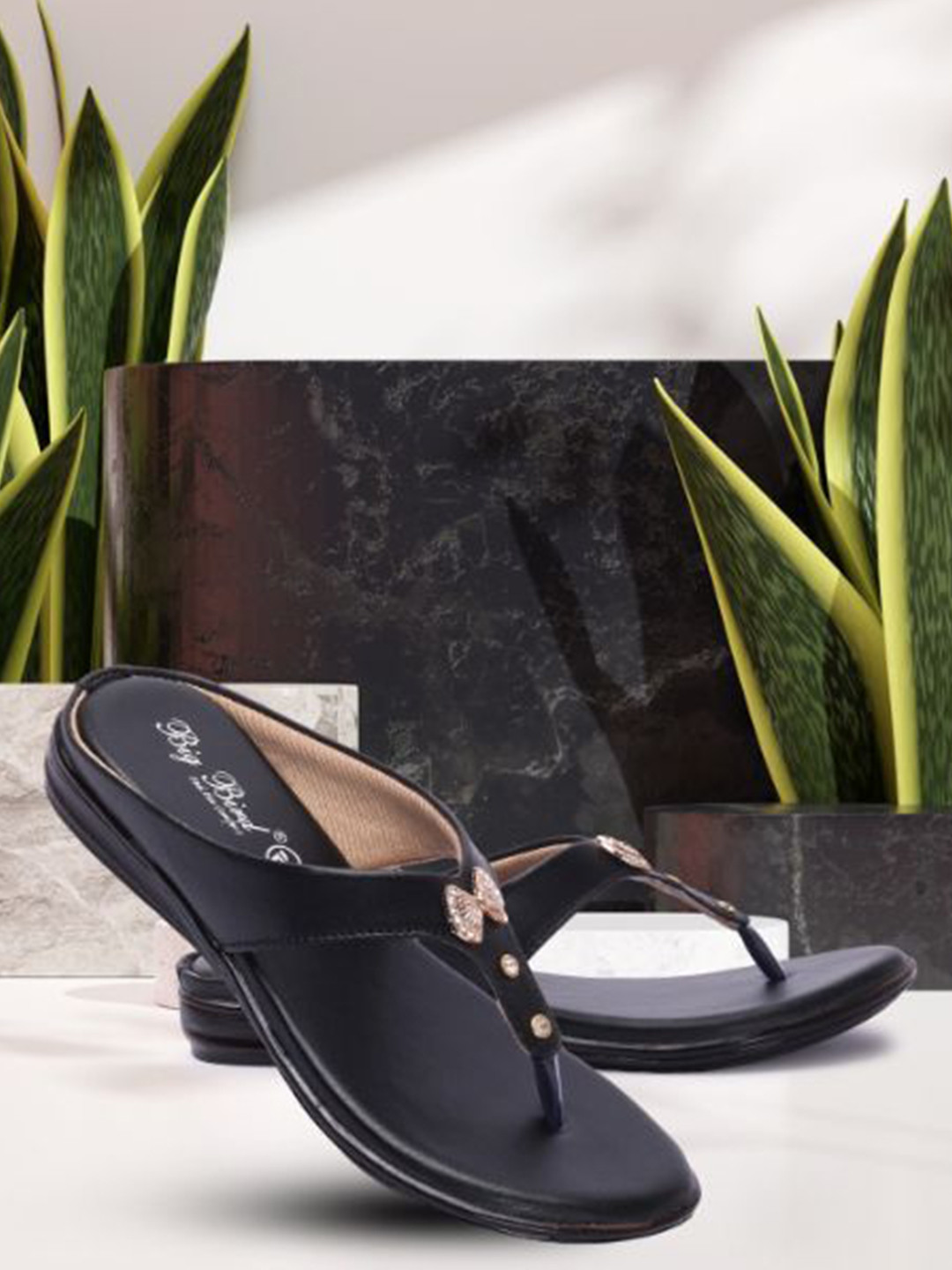 BIG BIRD FOOTWEAR Women Open Back Flats
