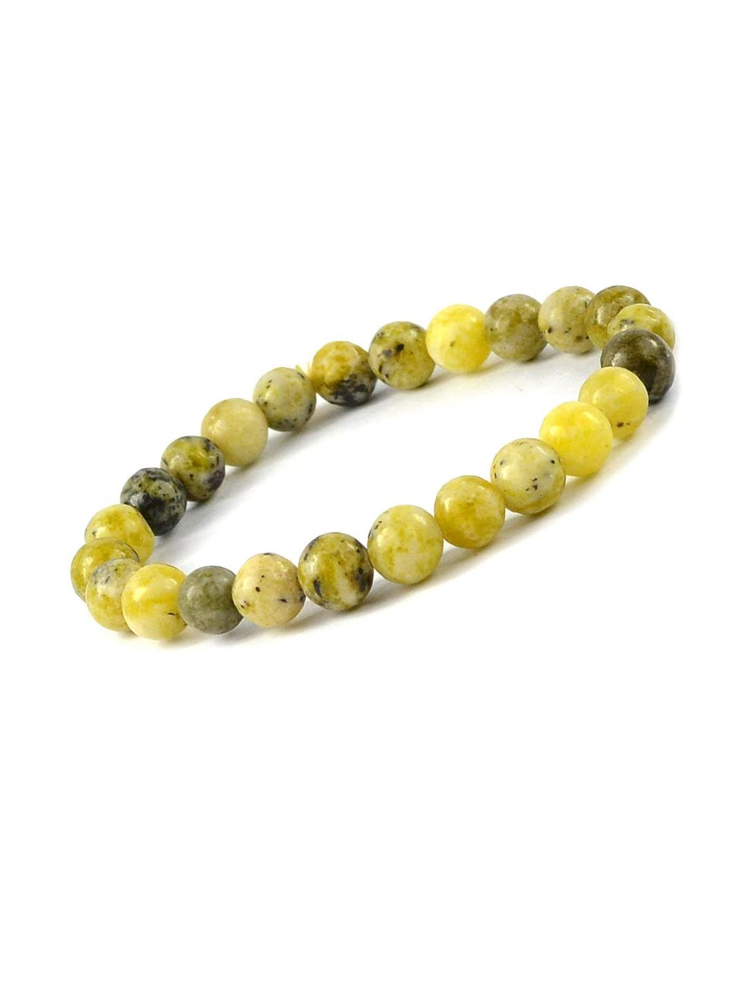 Gems Guru Unisex Beaded Slip-on Bracelet