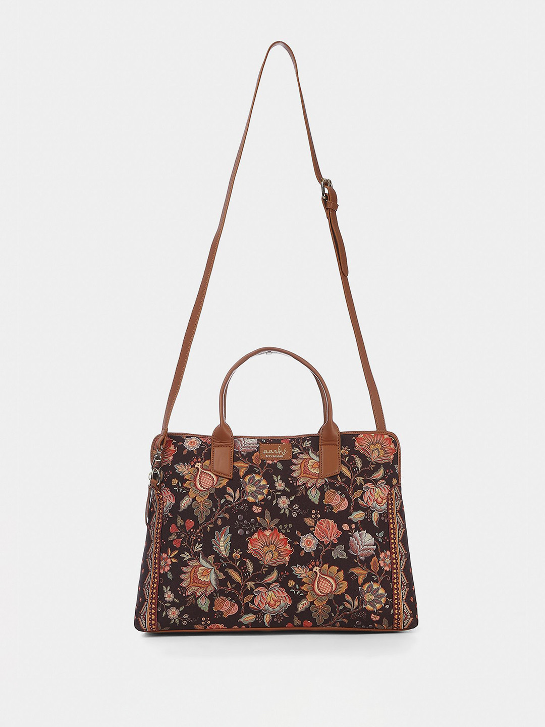 aarke Ritu Kumar Chintz Floral Printed Laptop Bag