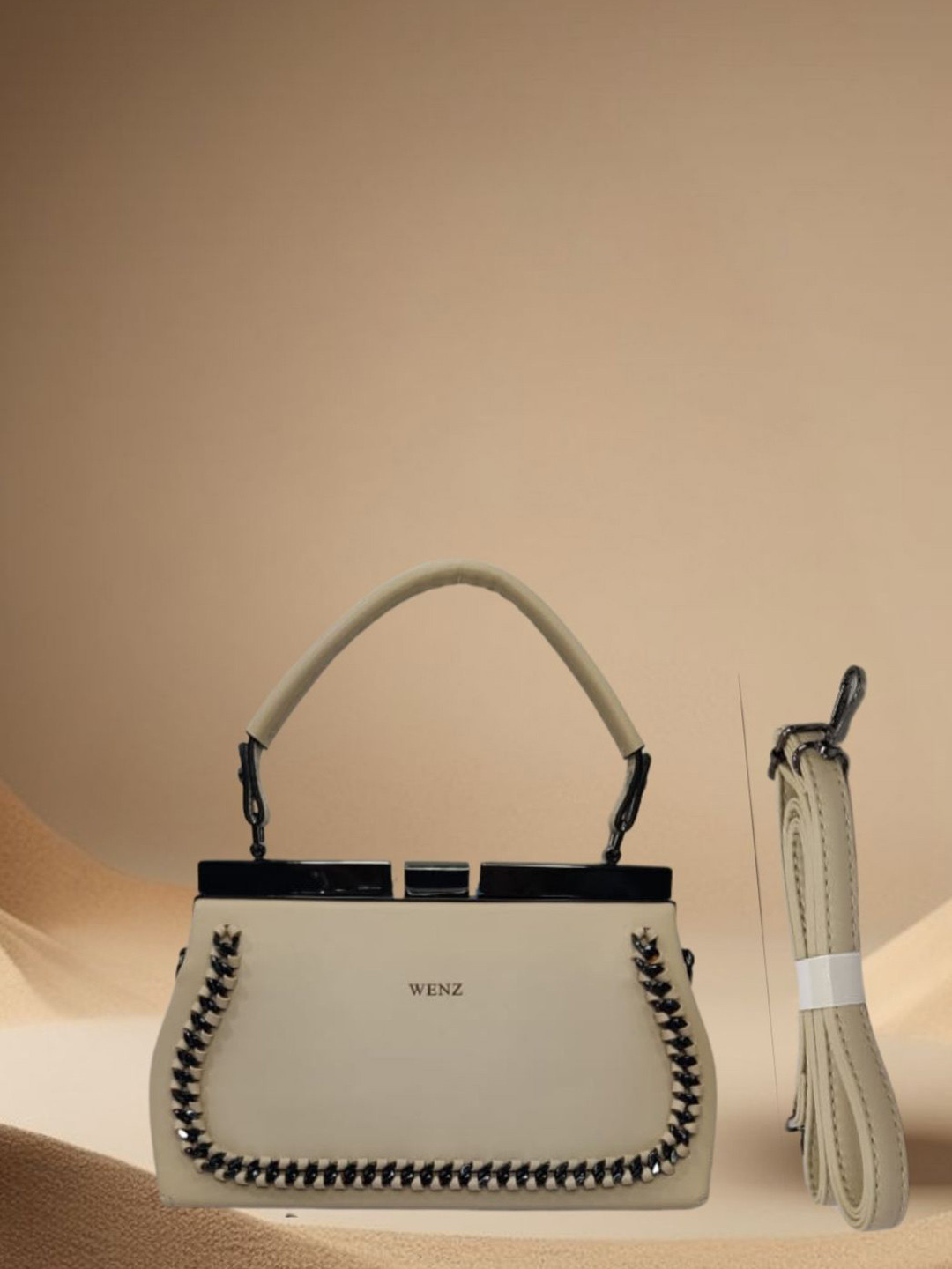 Wenz Geometric Handheld Bag