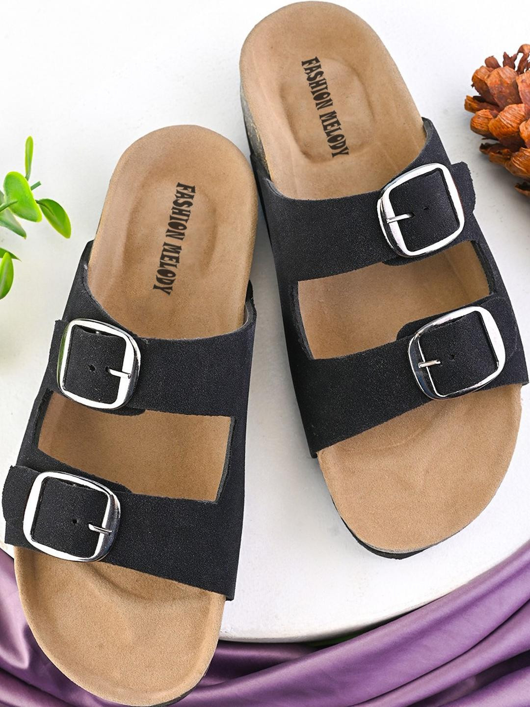 Fashion Melody Women Colourblocked Slip-On