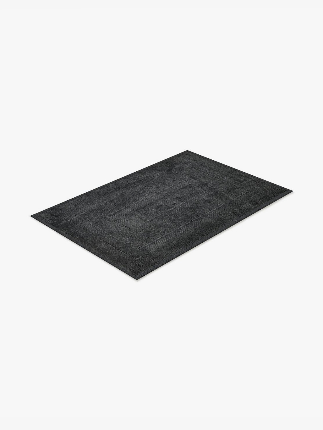 Bichauna Grey Textured 350 GSM Anti Skid Bath Rugs