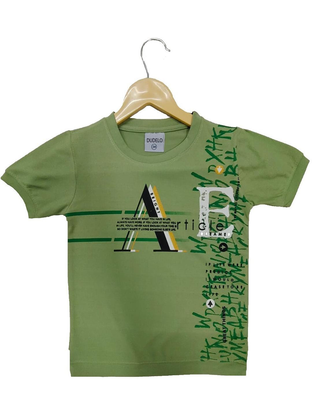 Little funky Unisex Green Tshirts