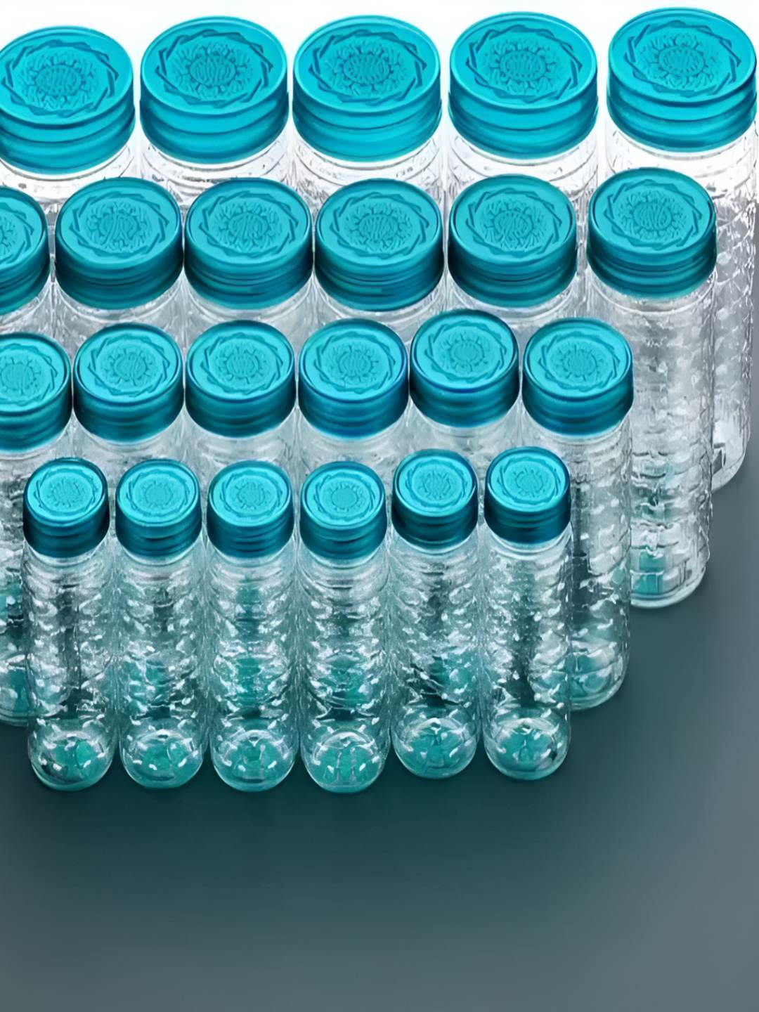 RK EMPIRE 24 Pieces Green Plastic Air Tight Jar Containers