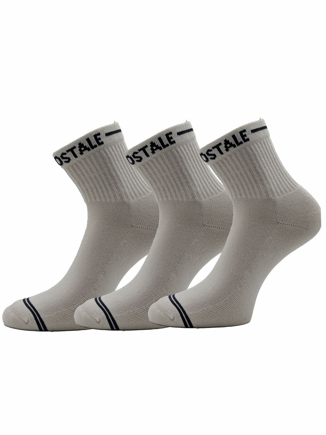 Aeropostale Men Pack Of 3 Half Cushion Ankle Length Socks
