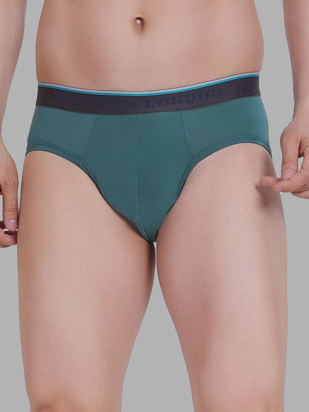 OLWEN Mid-Rise Basic Brief 2000-BRIEF-PO1-PINE-S