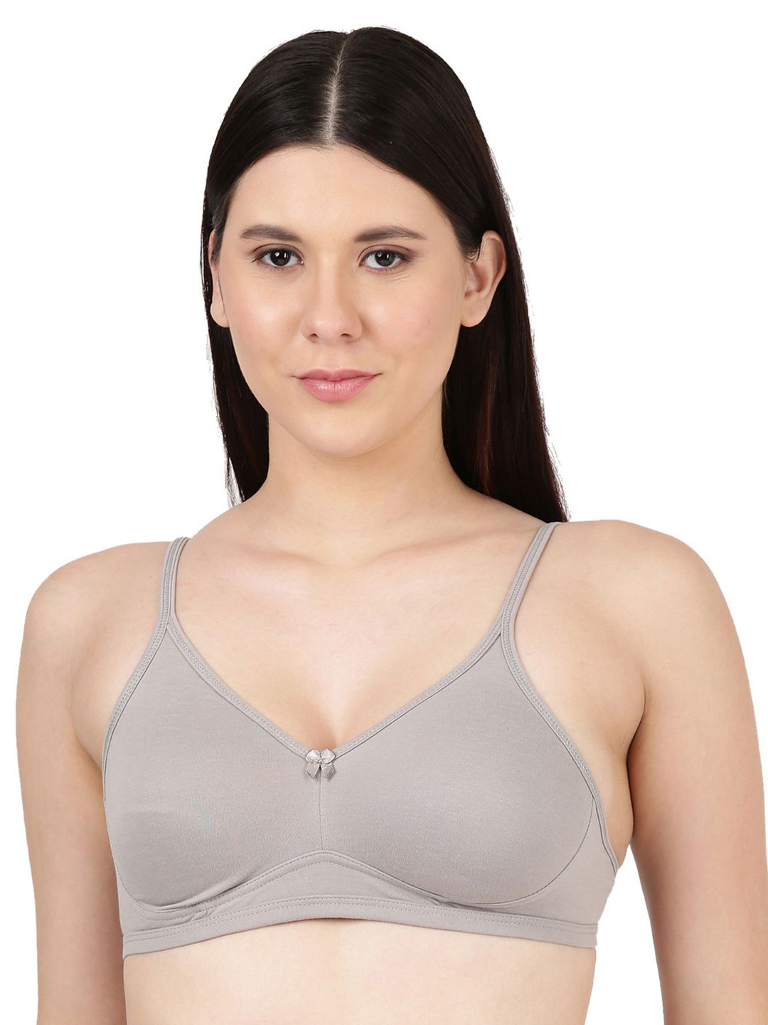 BLOSSOM Women Half Coverage Bra CLASSIC-BRA_STEEL-GREY_32B_1P-STEEL