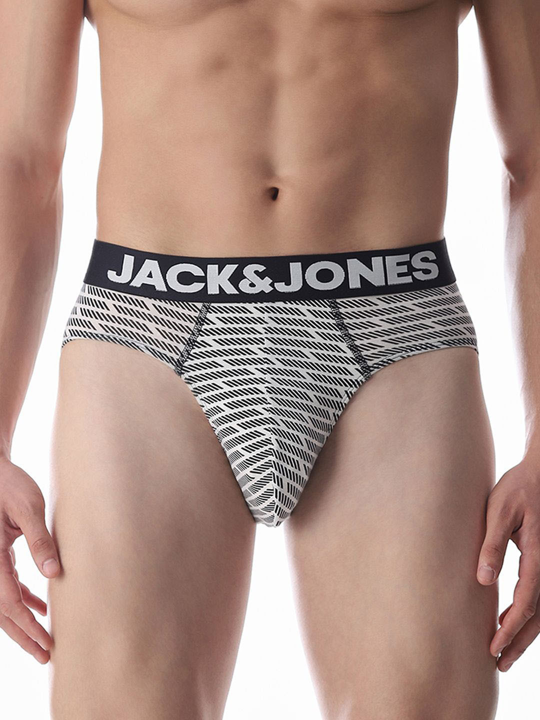 Jack & Jones Striped Mid-Rise Brief 9020059001