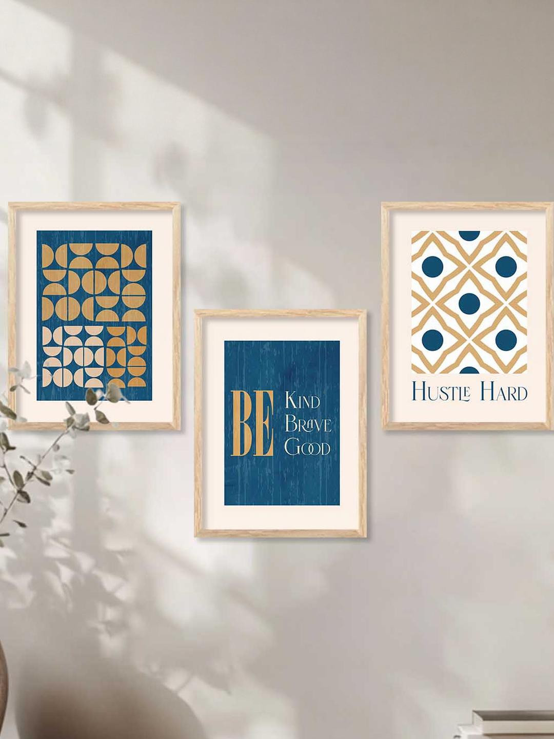 WALLLANE Frame Home Decor Wall Painting For Living Room Office Bedroom