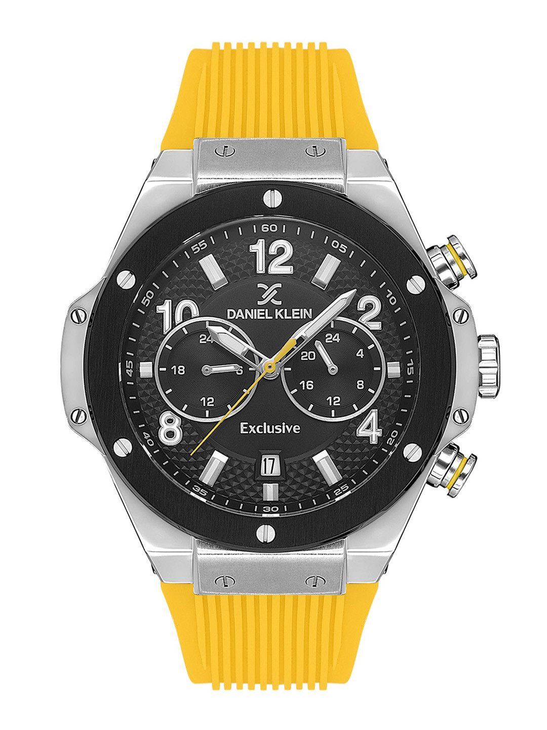 Daniel Klein Exclusive Men Textured Dial & Straps Analogue Watch DKX.1.13615-2
