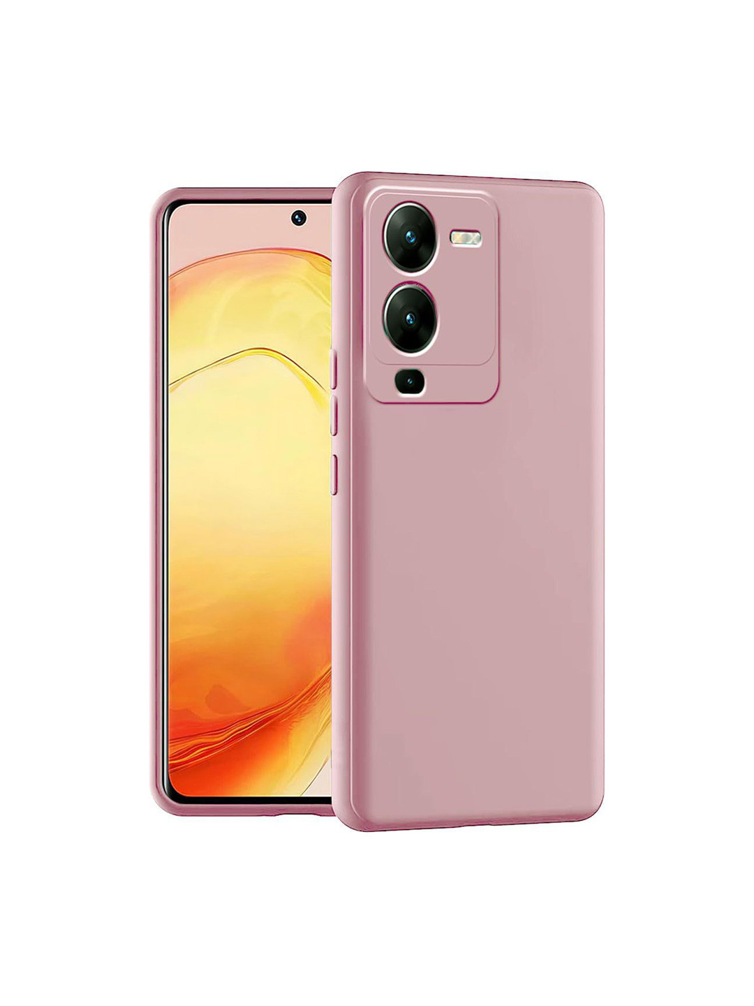 LIRAMARK Vivo V25 Pro 5G Silicone Back Case Mobile Accessories