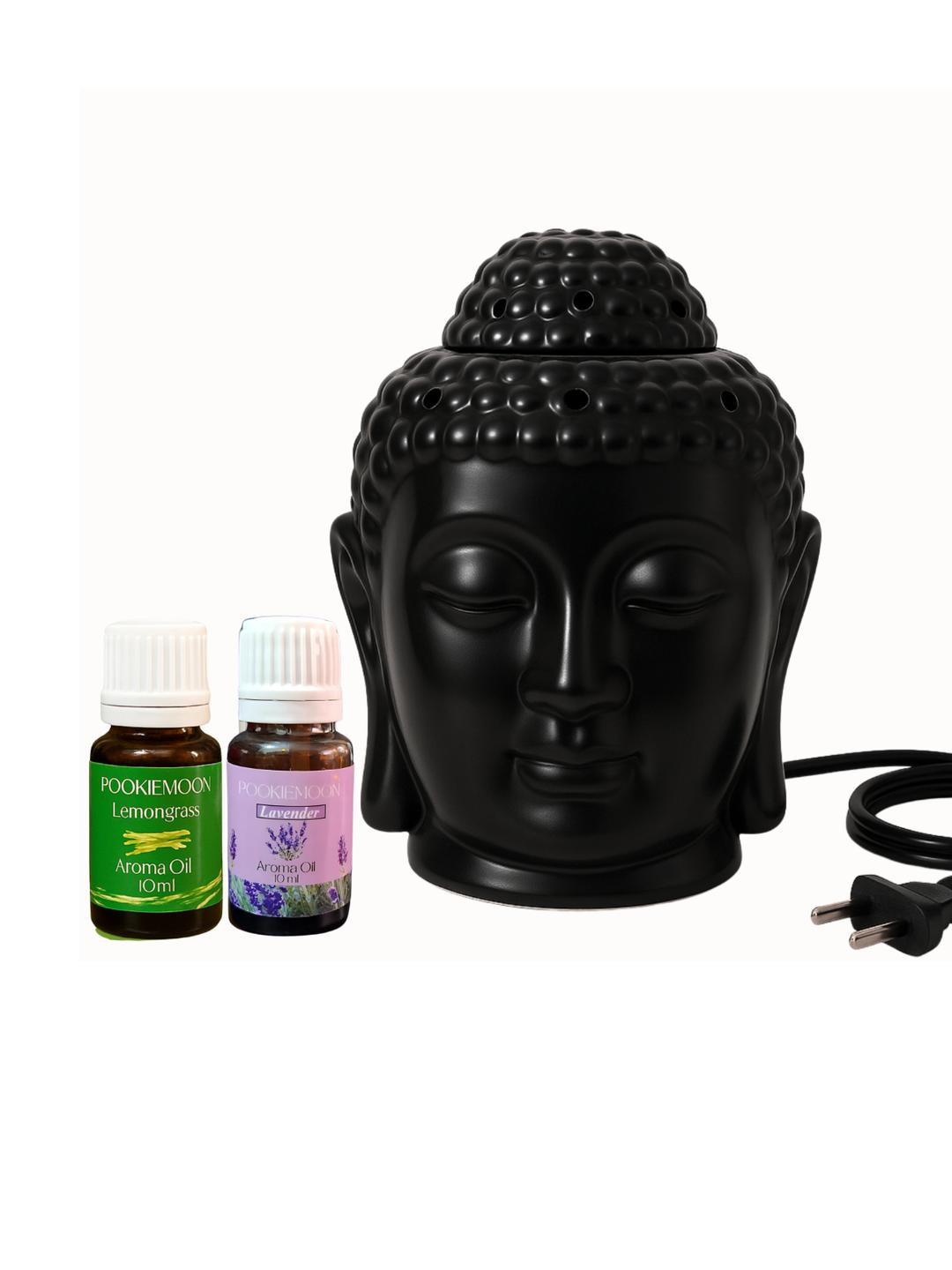 Pookiemoon Buddha Diffuser with Lavender and Lemongrass Oils 10ml Each