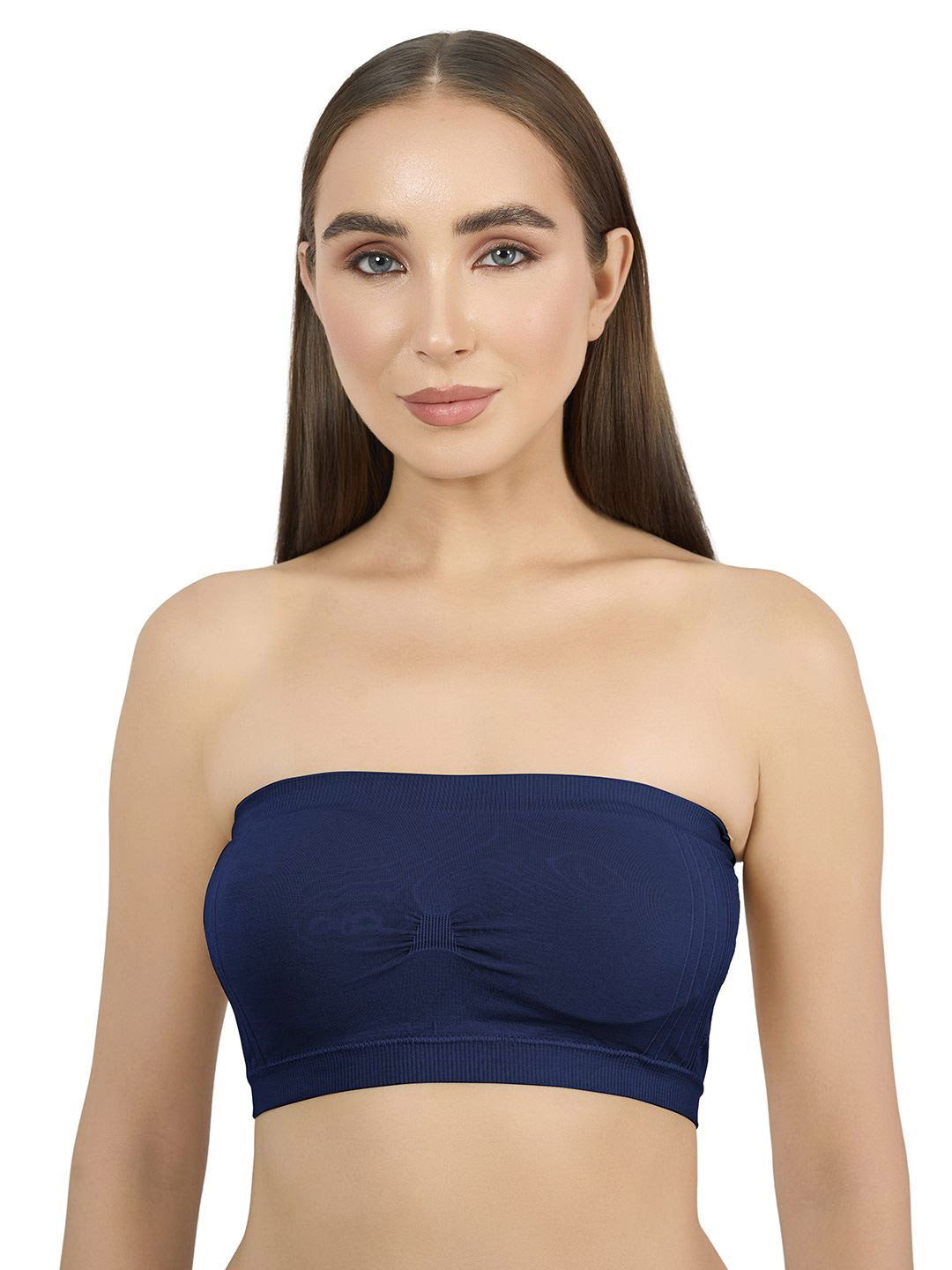 Moda Rapido Full Coverage Lightly Padded Seamless Cotton Tube Bra