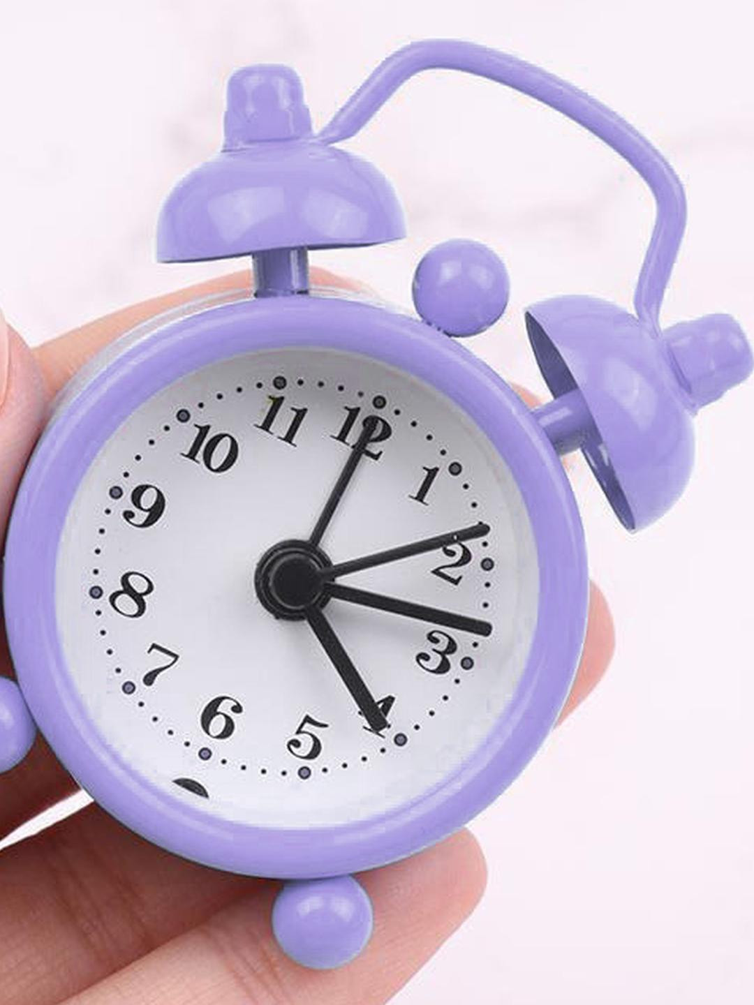 ASIDEA Lavender Traditional Alarm Clock