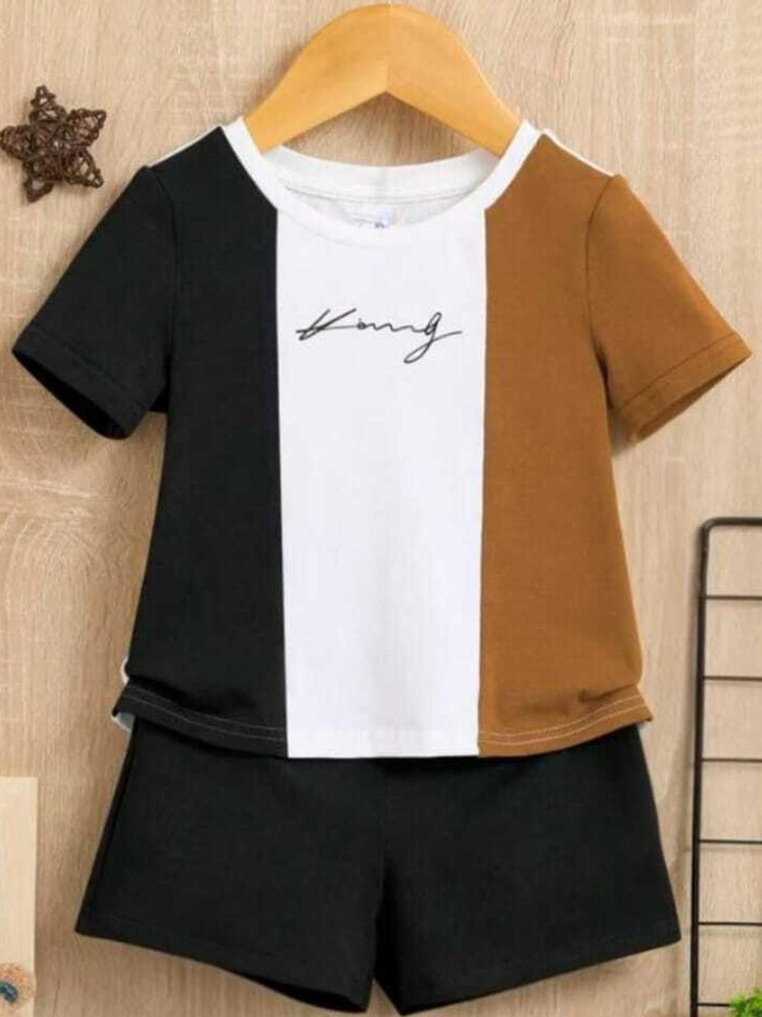 ELPIXIE FASHION Unisex Black Clothing Set