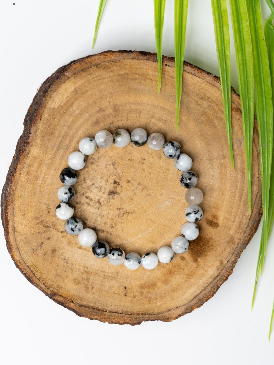 Look and Adorn Rainbow Moonstone Bracelet