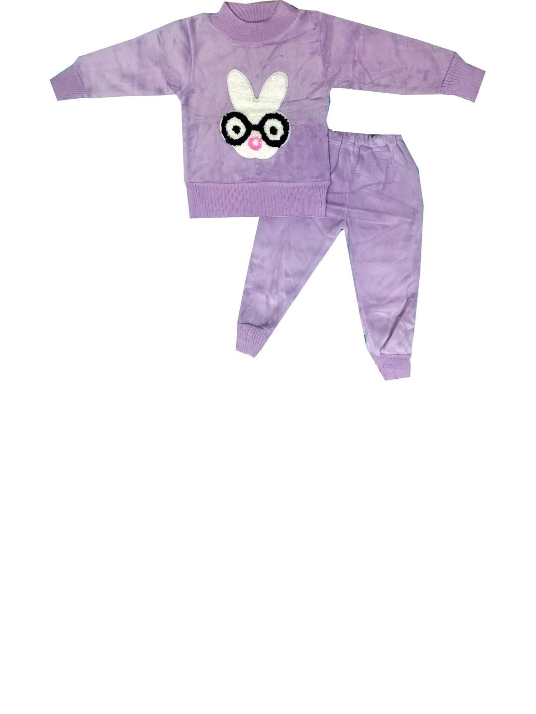 Fly Step Girls Purple Clothing Set
