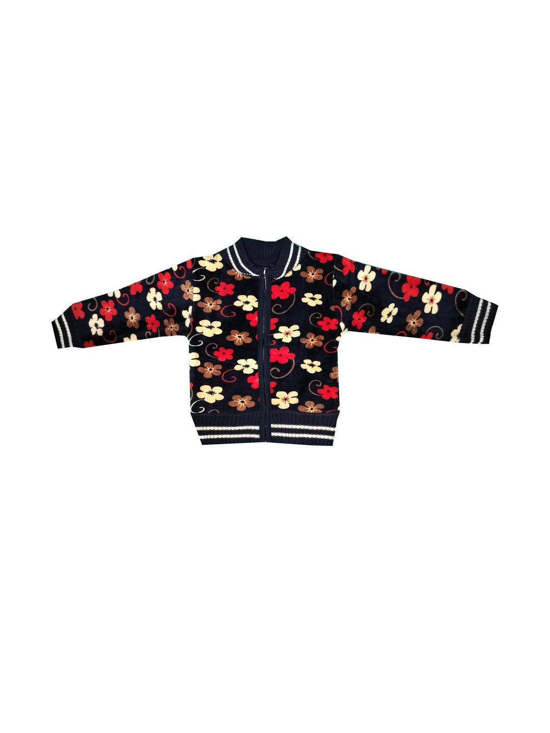 Fly Step Boys Floral Printed Sweatshirt