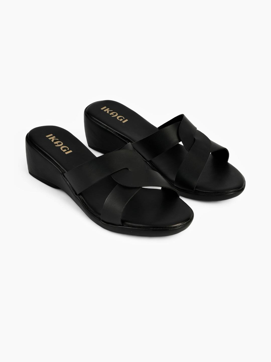 IKAGI Women Platform Wedges Party Sandals