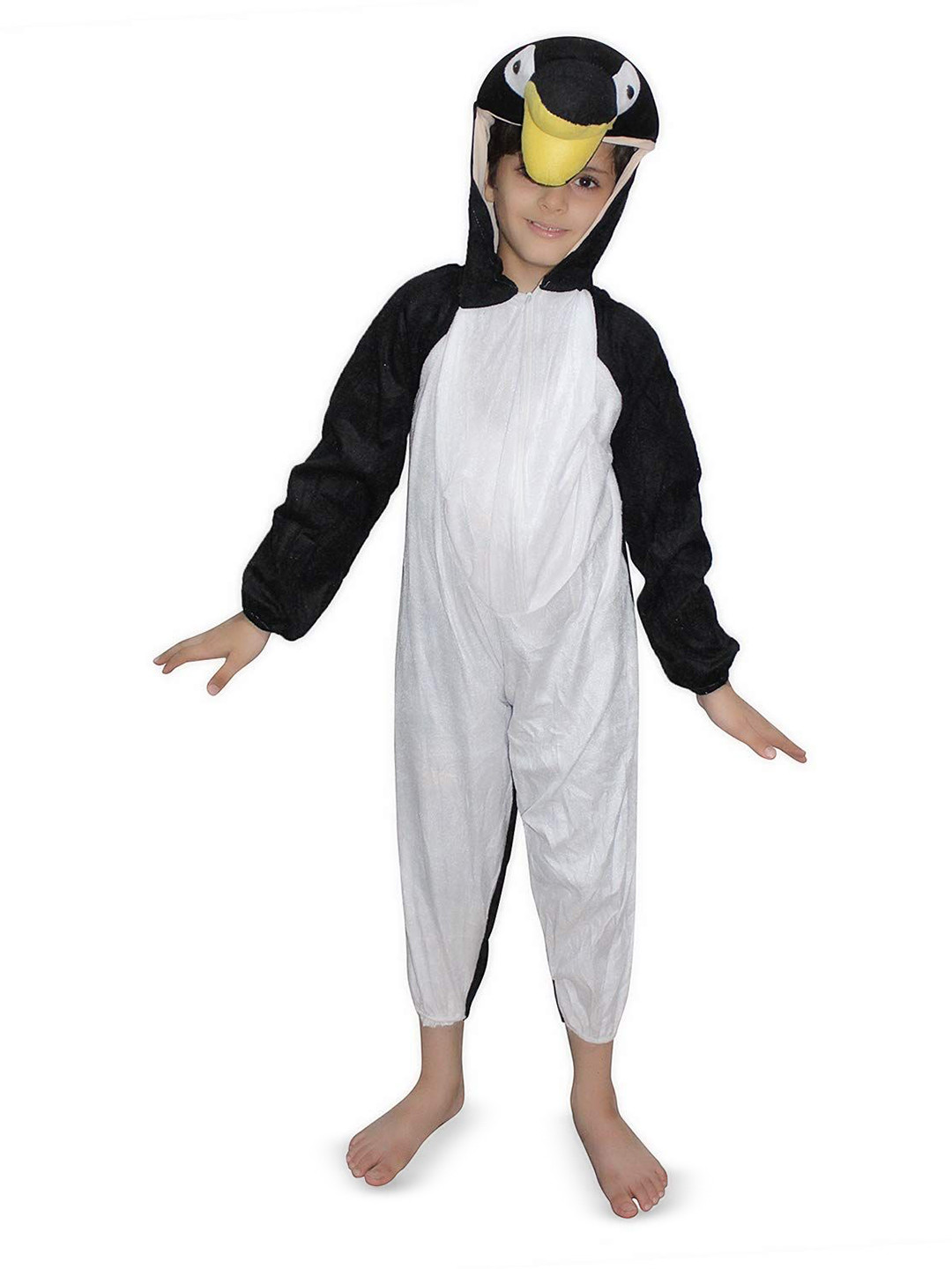 Kaku Fancy dresses Unisex Kids Hooded Penguin Dress