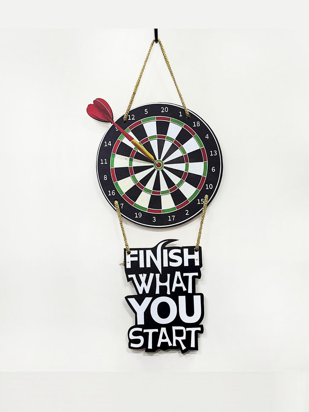 Finish What You Start Printed Wall Hanging