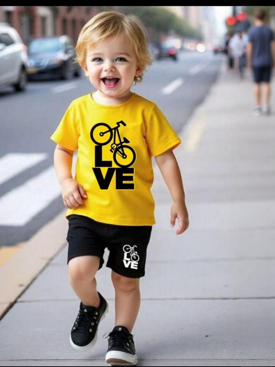 JIM Trend Unisex Yellow Clothing Set