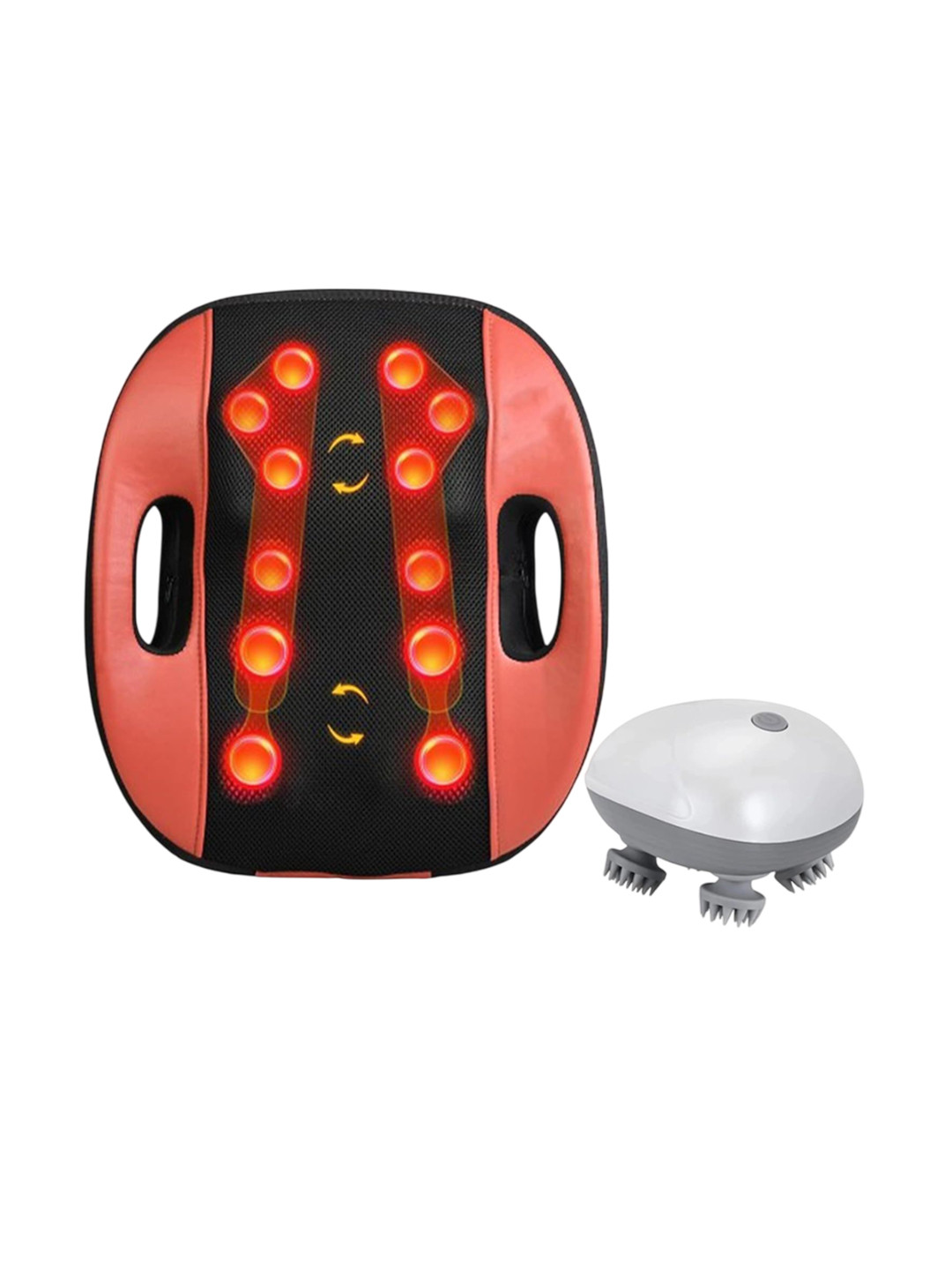 TENS Set Of 2 Scalp Head & Ball Back Massagers