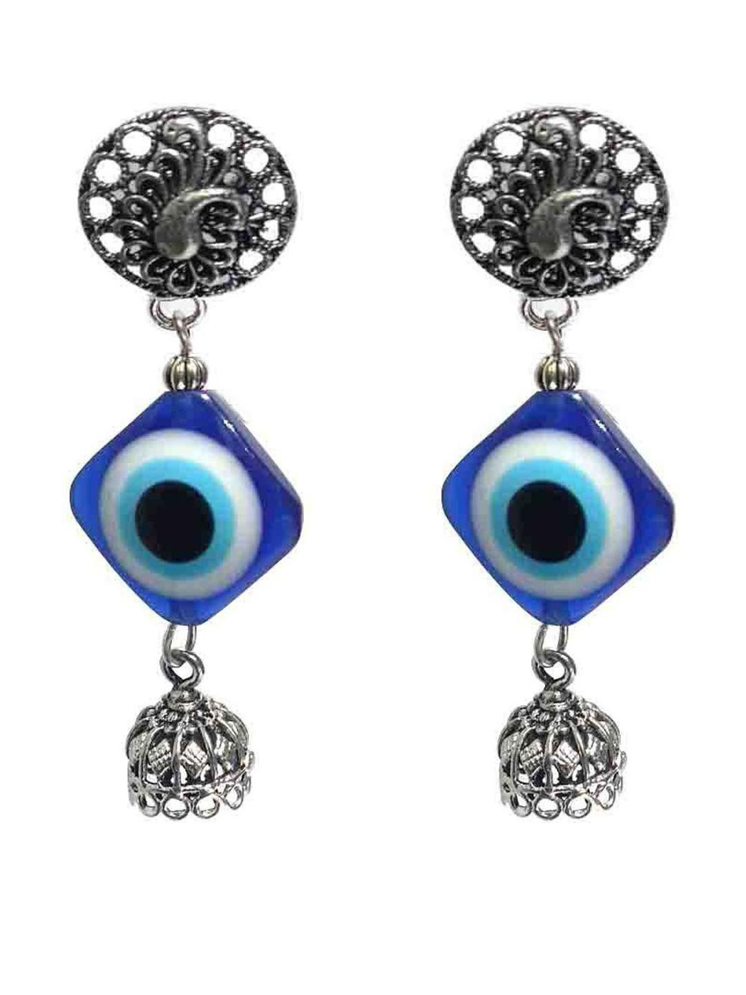 Gurjari Jewellers  Tops + Evil Eye + ZUMKHI Brass Drops & Danglers