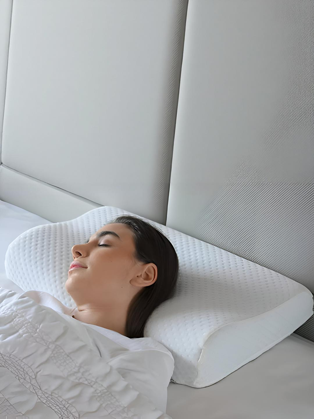 CREDICUS Cervical Contour Memory Foam Orthopedic Pillow